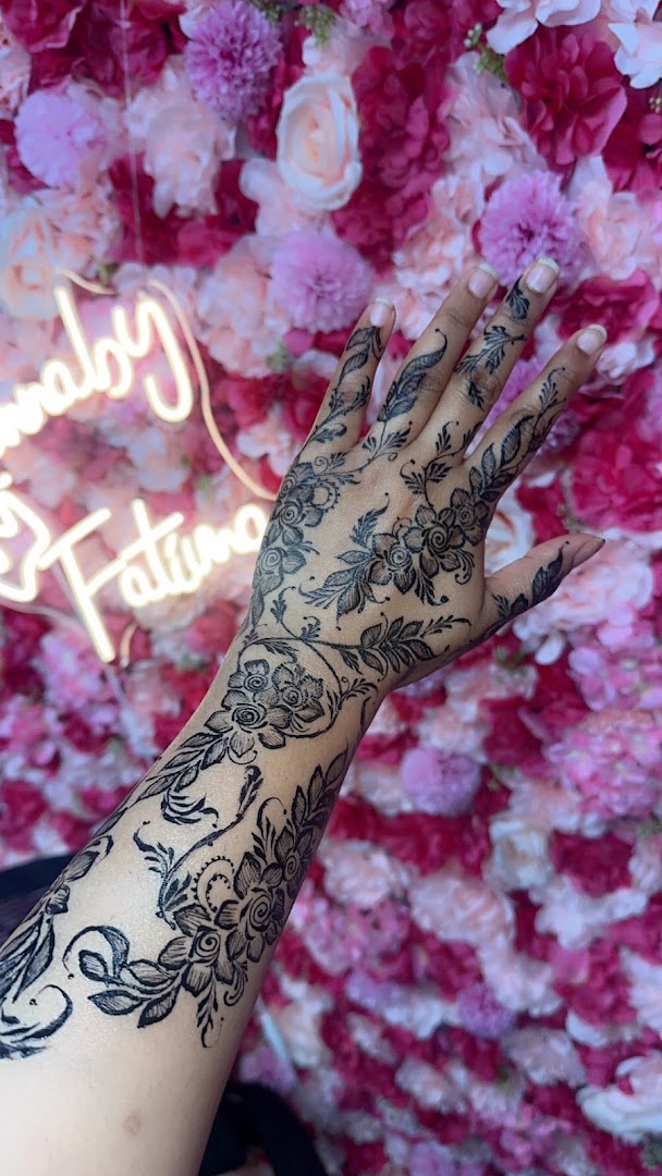 Henna Hand Design