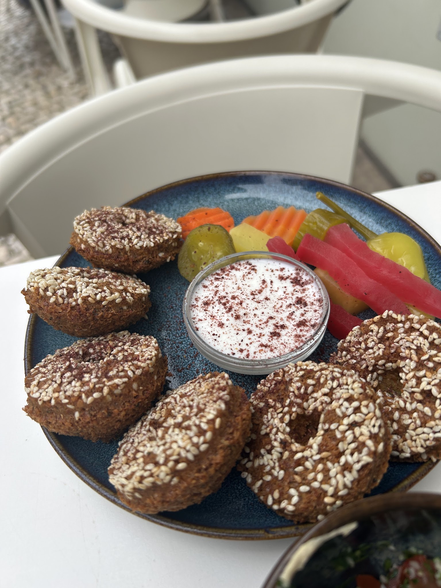 طبق فلافل شهي