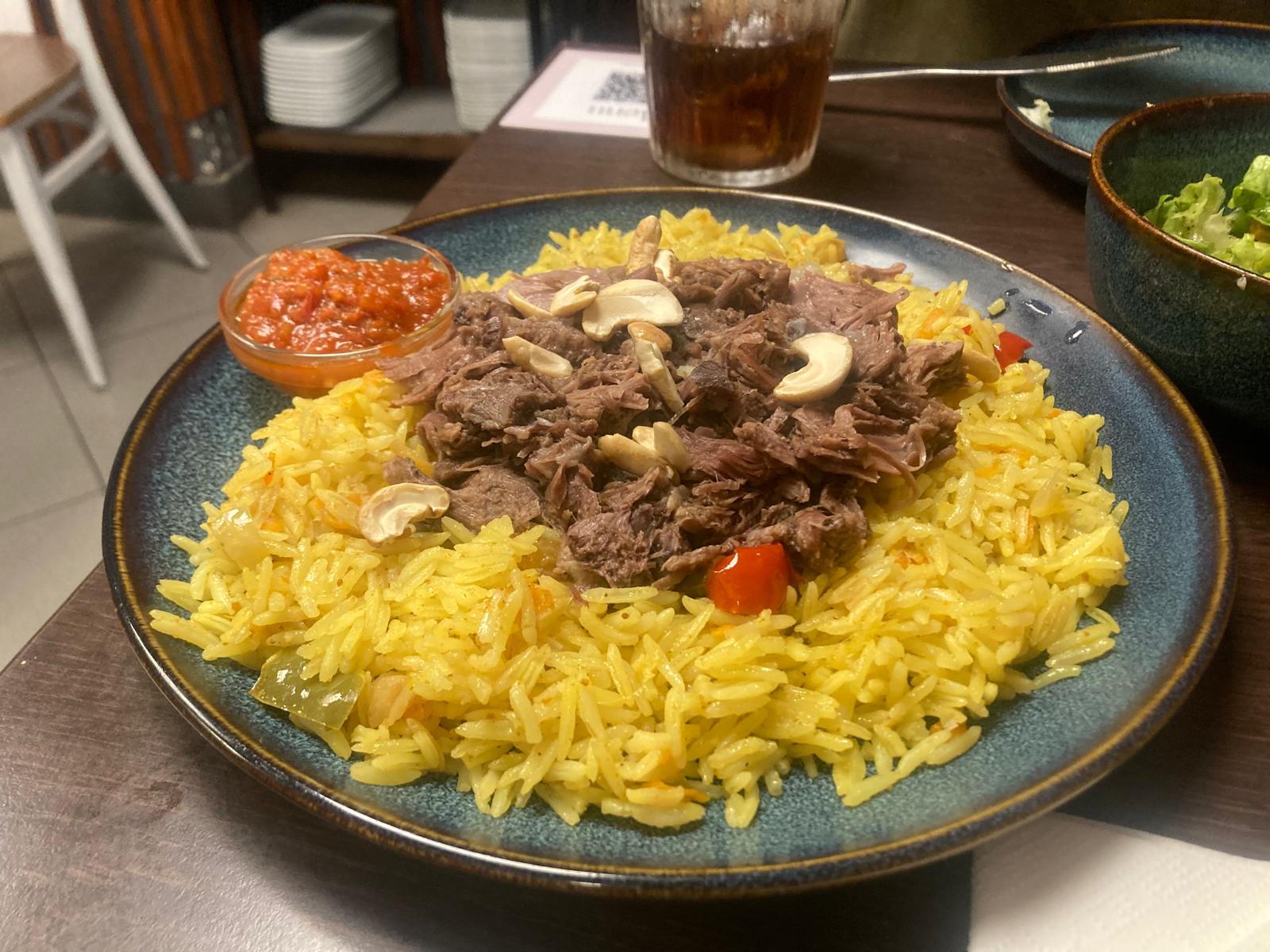 أرز باللحم